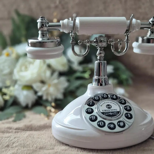 Voicebook gjestebok klassisk hvit